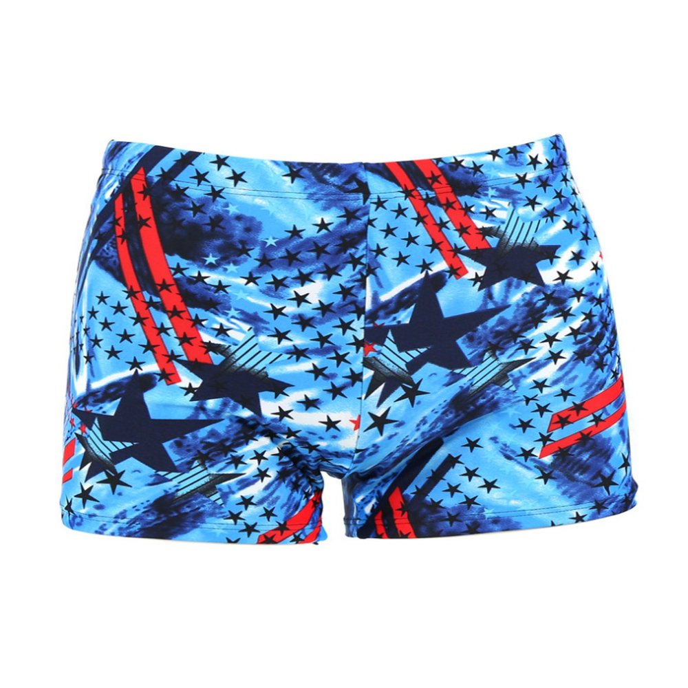 Letuwj Mens Swimwear Briefs Quadrilateral Beachwear Waist Elastic Multicolor 13 Large