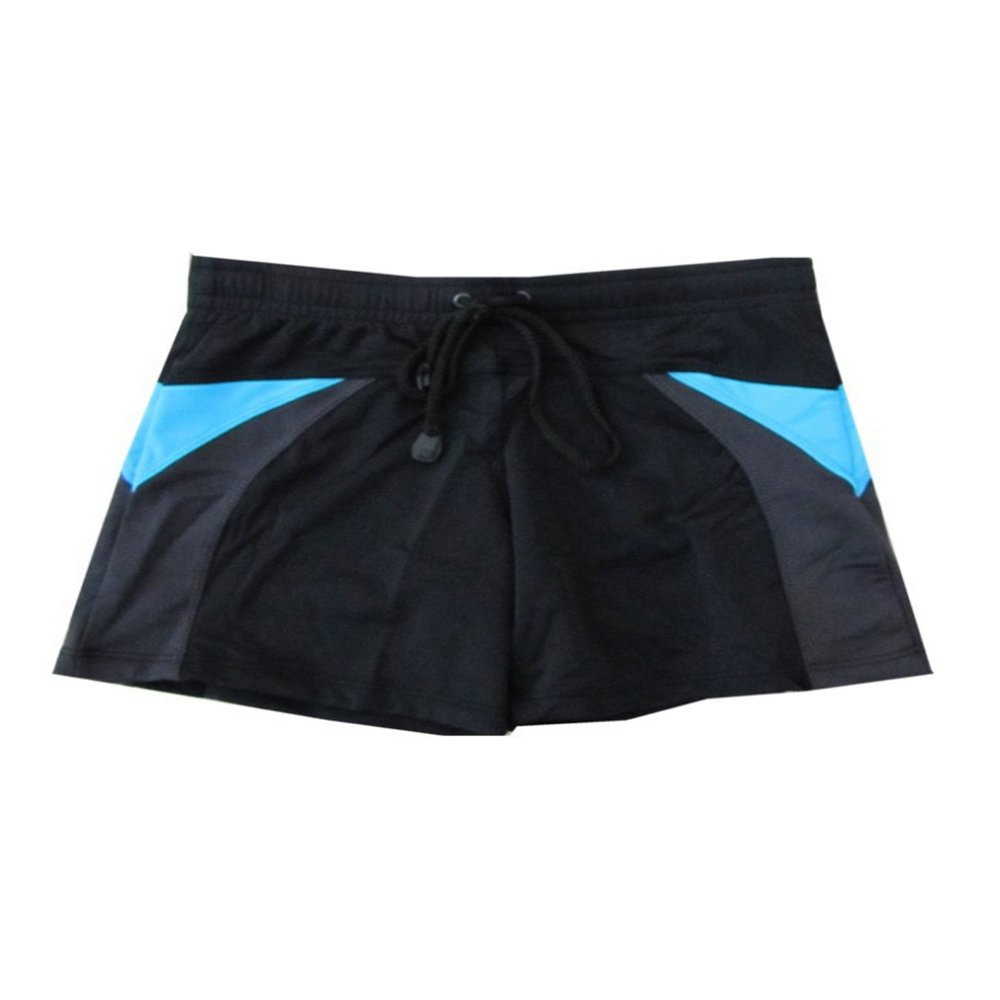 Letuwj Mens Swimwear Swim Shorts Elastic Band Waist Elastic Sky Blue X-Large