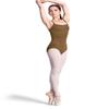 Bloch Dance Women's Zena Adjustable Strap Camisole Leotard W/Bra, Almond, X-Large view 1