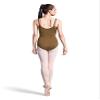 Bloch Dance Women's Zena Adjustable Strap Camisole Leotard W/Bra, Almond, X-Large view 2
