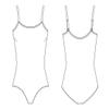 Bloch Dance Women's Zena Adjustable Strap Camisole Leotard W/Bra, Almond, X-Large view 3