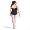 Bloch Dance Women's Zena Adjustable Strap Camisole Leotard W/Bra, Black, X-Large view 2