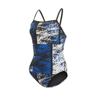 Dolfin Phantom Reliance V Back Female Blue 32
