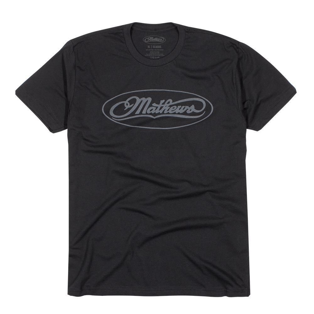 Mathews Classic Logo Tee (Medium) Black