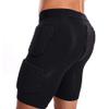 Men's Padded Football Protective Gear Set Training Shorts for Soccer Basketball Paintball Rib Protector view 1