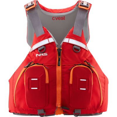 NRS cVest Lifejacket (PFD)-Red-XL/XXL