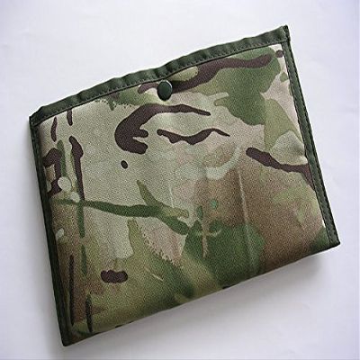 NATO Tactical Pistol Gun Pouch Military Camo Design Padded Hand Gun Case Secure (Woodland Olive Drab)