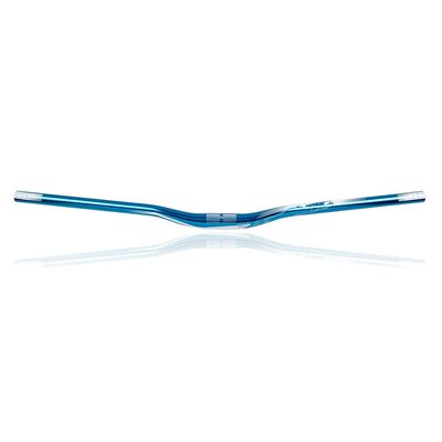 Azonic Agile 1"" Handlebar Black/Blue 31.8mm/78"