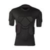 Jellybro Men's Padded Football Protective Gear Set Short Sleeve Training Suit for Soccer Basketball Paintball Rib Protector view 1