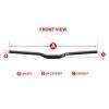 Azonic Flow 1" Black/BLU Handlebar 31.8/750mm view 2