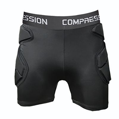 Men's Padded Football Protective Gear Set Training Shorts for Soccer Basketball Paintball Rib Protector