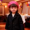 Keepersheep Baby Girls' Lovely Cute Beanie Hat, Baby Girls' Berets Hat with Bowknot (Fushia, 12-18 Months) view 3