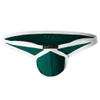 sandbank Mens Sexy Nylon Bulge Pouch Extra Support Thongs G-Strings Underwear (US S = Asian Tag M, Dark Green) view 1