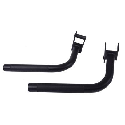 Powertec Dip Bars Attachment for Half Rack (WB-HR), 400lbs Weight Capacity, Black, Adjustable Height - Compatible Only with Powertec Equipments