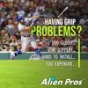 ALIEN PROS Bat Grip Tape 0.5MM for Baseball (3-Pack)  Precut and Pro Feel Bat Tape  Replacement for Old Baseball bat Grip  Wrap Your Bat for an Epic Home Run (3-Pack, Neon Tiger) view 2