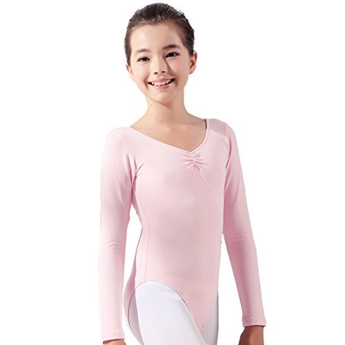 11324110 Toddle ballet long Sleeve Dance gymnastics leotards for girls