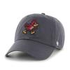 47 Iowa State Cyclones Brand Clean Up Adjustable Hat - Charcoal view 1