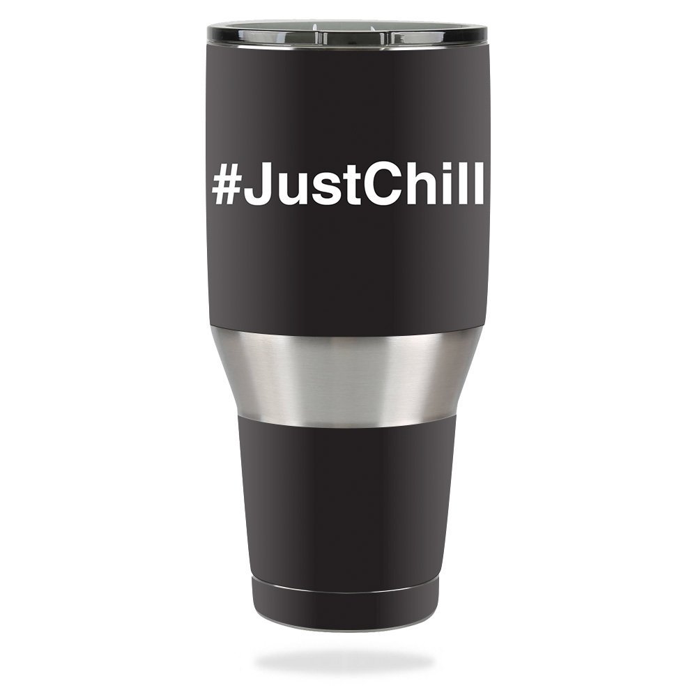 MightySkins Skin Compatible with Ozark Trail 40 oz Tumbler  Just Chill 2 | Protective, Durable, and Unique Vinyl Decal wrap Cover | Easy to Apply, Remove, and Change Styles | Made in The USA