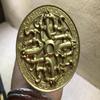 Chinese Sword,Han jian,Handmade Art(Damascus Steel red bade,Brass Fittings) Martial Arts view 4