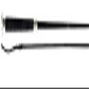 Jacks Imports Dressage Whip with Black Handle 42" view 1