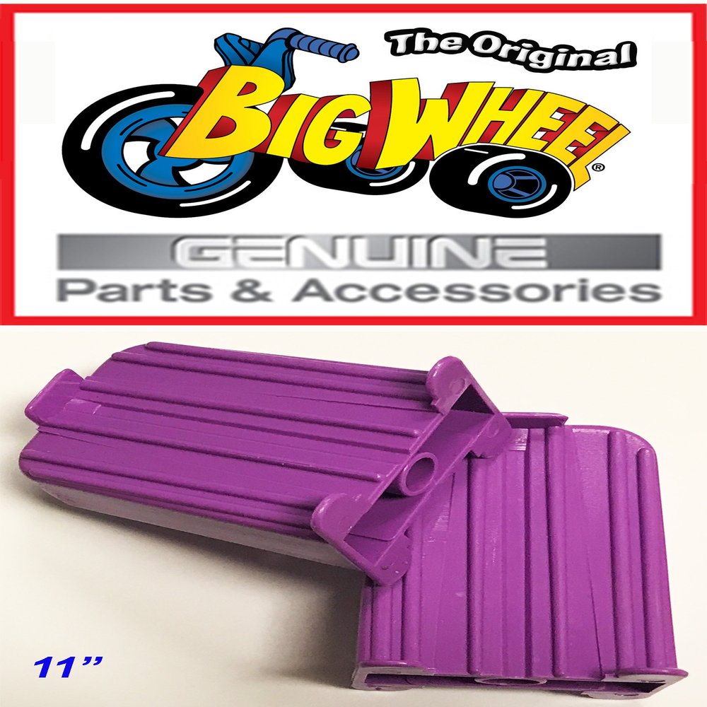 1 Purple PEDAL for 11" The Original Big Wheel, Original Replacement Part