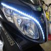 BlingLights LED DRL Head Light Strips Daytime Running Lamps Kit for Suzuki Burgman All Years (AN400 Burgman 400 ABS) view 1