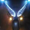 BlingLights LED DRL Head Light Strips Daytime Running Lamps Kit for Suzuki Burgman All Years (AN400 Burgman 400 ABS) view 3