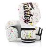 Fairtex BGV14 Muay Thai Boxing Microfibre Gloves for Men, Women, Kids | MMA Gloves, Kickboxing, Gym, Workout | Premium Quality, Light Weight & Shock Absorbent Boxing Gloves- (Painter/14oz) view 1
