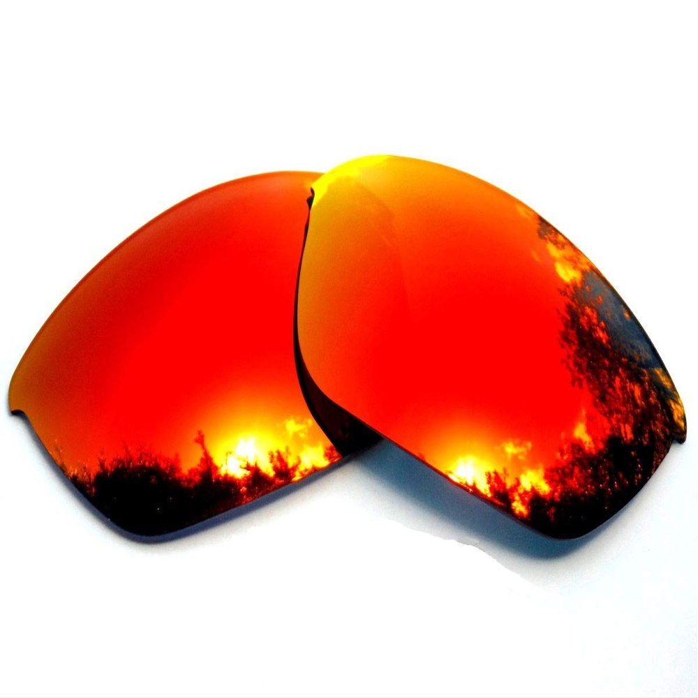 Galaxy Replacement Lenses for Oakley Half Jacket 2.0 Red Color Polarized