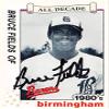 Autograph Warehouse 344621 Bruce Fields Autographed Baseball Card - Minor League44; Birmingham Barons 1989 Best No. 10 view 1