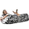 WEKAPO Inflatable Lounger Air Sofa Hammock-Portable,Water Proof& Anti-Air Leaking Design-Ideal Couch for Backyard Lakeside Beach Traveling Camping Picnics & Music Festivals (Camouflage) view 1