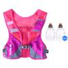 AONIJIE Running Vest Pack Water Hydration Backpack Outdoor Sport Bag Cycling Camping Climbing Rucksack (Rose, Vest +2pcs 250ml Bottles) view 1