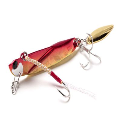 Jackson Metal Jig, Flying Over Daniel, Blade, 3.3 inches (83 mm), 1.4 oz (40 g), GRC Red Gold