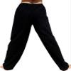 RaanPahMuang Jen Tiger Print Pull String Script Straight Cut Cotton, Medium, Black view 2