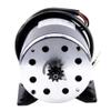 ZXTDR 24v 500w Brushed Speed Motor and Controller Set for Electric Scooter Go Kart Bicycle e Bike Tricycle Moped view 2