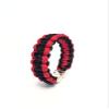 Tru550 Red and Black Team Atlanta Falcon Reflector Jewelry Paracord Survival Bracelet (Size 7.5) view 1