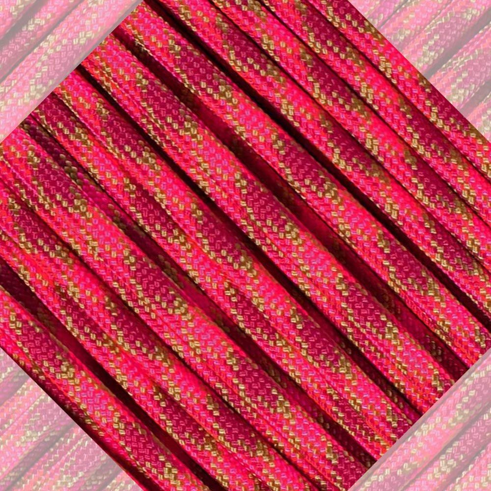 Craft County 10' 25' 50' & 100' Foot Hanks & 250' 300' 1000' Spools -Made of 100% Nylon for Crafting and General Use - Largest Paracord Selection