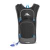 High Sierra HydraHike Hydration Backpack, Lightweight Running Backpack, Cycling, Hiking, for Men, Women & Kids, Black/Slate/Pool, 4L view 2