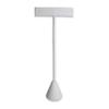 N'ice Packaging 3 White Leatherette xtra Tall 7.5" Earring T Stand Display, T Shape Holder for Tradeshow, Home Business, Promotion, or just for Home. view 2