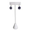 N'ice Packaging 3 White Leatherette xtra Tall 7.5" Earring T Stand Display, T Shape Holder for Tradeshow, Home Business, Promotion, or just for Home. view 3