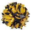 ICObuty Plastic Cheerleading Pom pom 6 inch 1 Pair(Yellow-Black) view 1