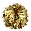 Metallic Cheerleader Cheerleading Pom Poms 6 inch 1 Pair (Gold) view 1