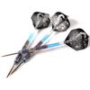 CUESOUL Black Scorpion 26g Tungsten Steel Tip Dart Set,Barrel with Blue Titanium Coated Finished view 2