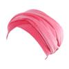 Qhome Luxury Pleated Velvet Turban Hijab Head Wrap Extra Long Tube Indian Headwrap Scarf Tie view 1