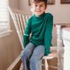 Made in USA Boys and Girls Solid Color Turtleneck Shirt Base Layer for Sensory Friendly for Sensitive Skin SPD - School Base Layer Fall Winter, Hot Pink, 619 view 2