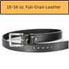 Daltech Force Steel Core Reinforced Leather Gun Belt - Thick Concealed Carry - Black 44 view 4