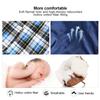 REDCAMP Cotton Flannel Sleeping Bag for Adults, XL 32/41/50F Comfortable, Envelope with Compression Sack Navy Blue 4lbs Filling (91" x35'') view 3