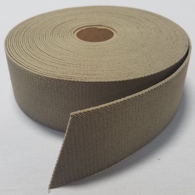 1 Yard - MIL SPEC 2" Elastic Webbing/MOLLE Webbing - Khaki/TAN