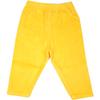 Zutano Yellow Velour Leggings, 6-12 Months view 1