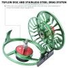 Maxcatch Fly Fishing Reel with CNC-machined Aluminum Body Avid Series Best Value - 1/3, 3/4, 5/6, 7/8, 9/10 Weights (Green, 1/3 wt) view 3